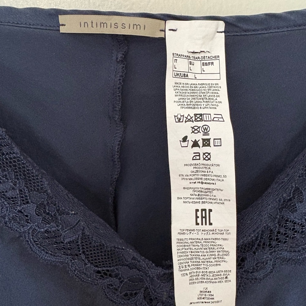 intimissimi lace satin slip size large - Picture 5 of 7